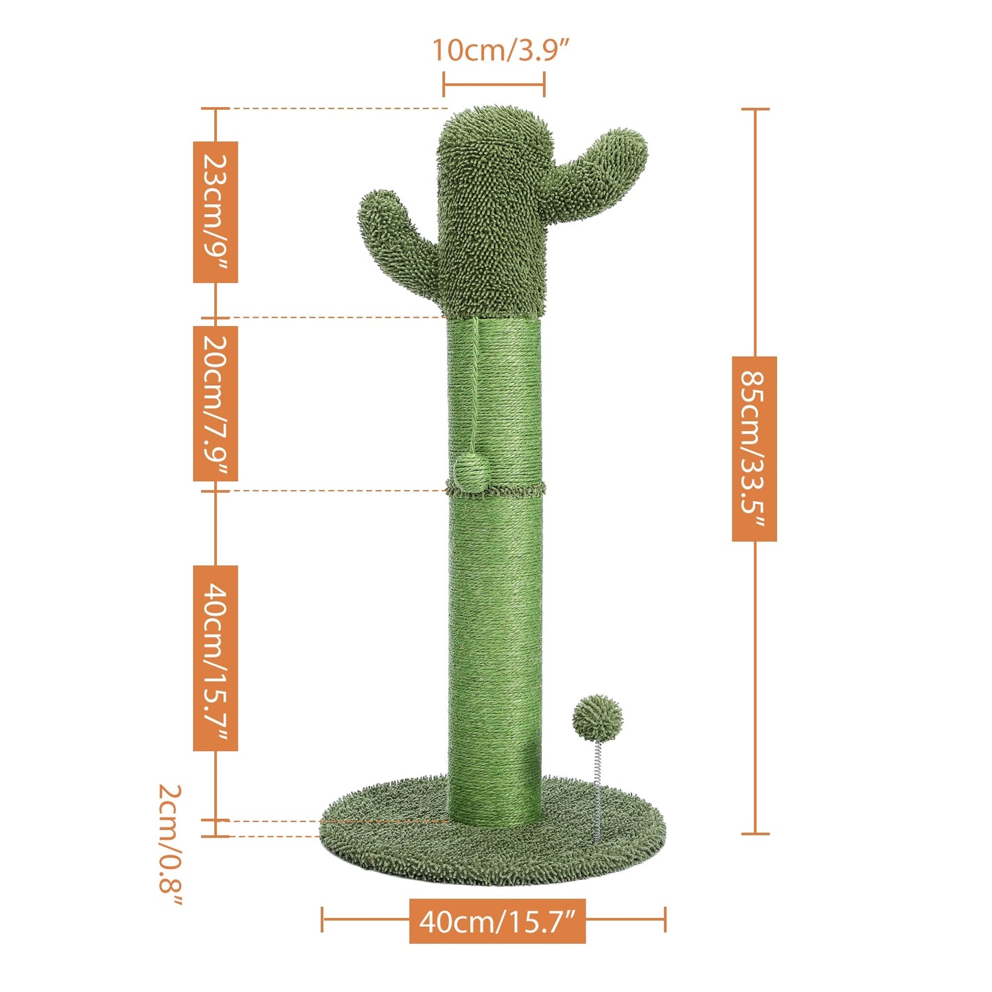 Cute Cactus Cat Scratching Post