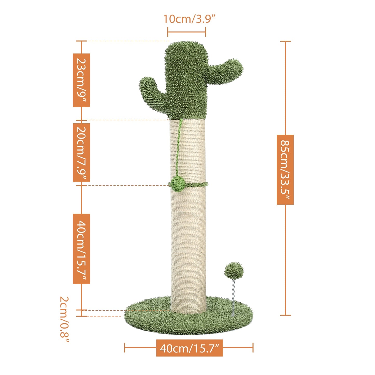 Cute Cactus Cat Scratching Post