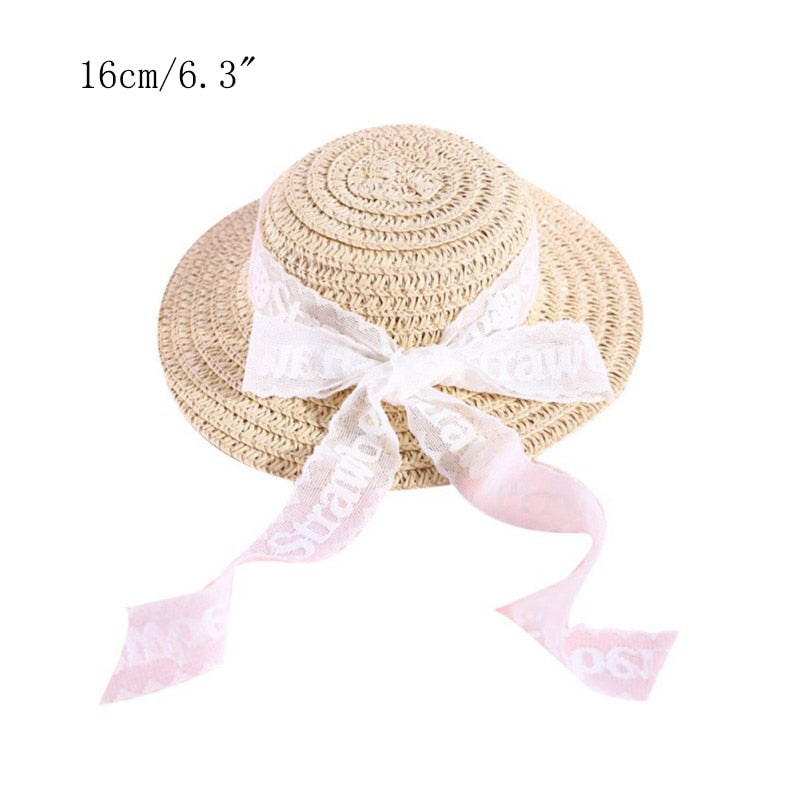 Woven Pet Straw Hat