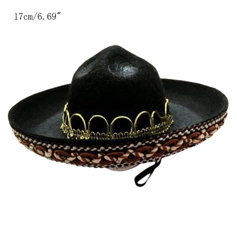 Woven Pet Straw Hat