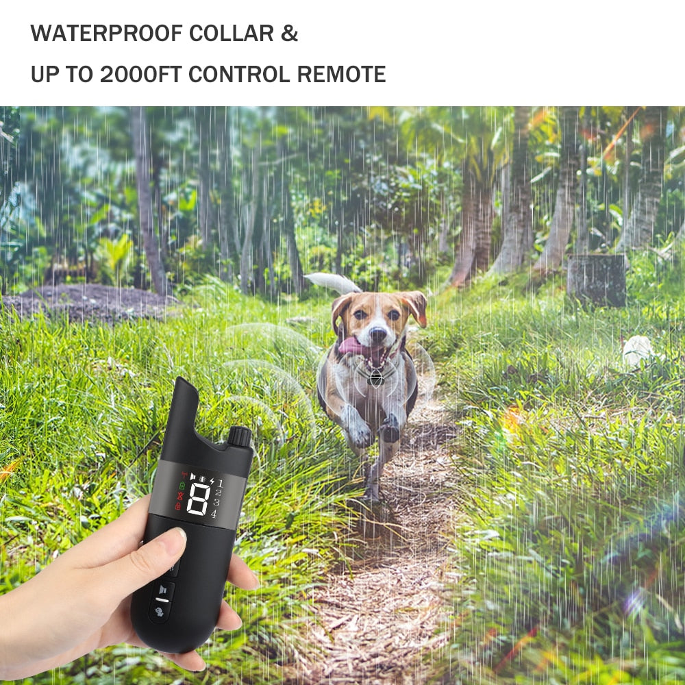 Dog Collar Wireless Fence with Remote