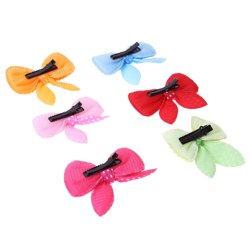 10-30pcs Pet Hairpin Bow