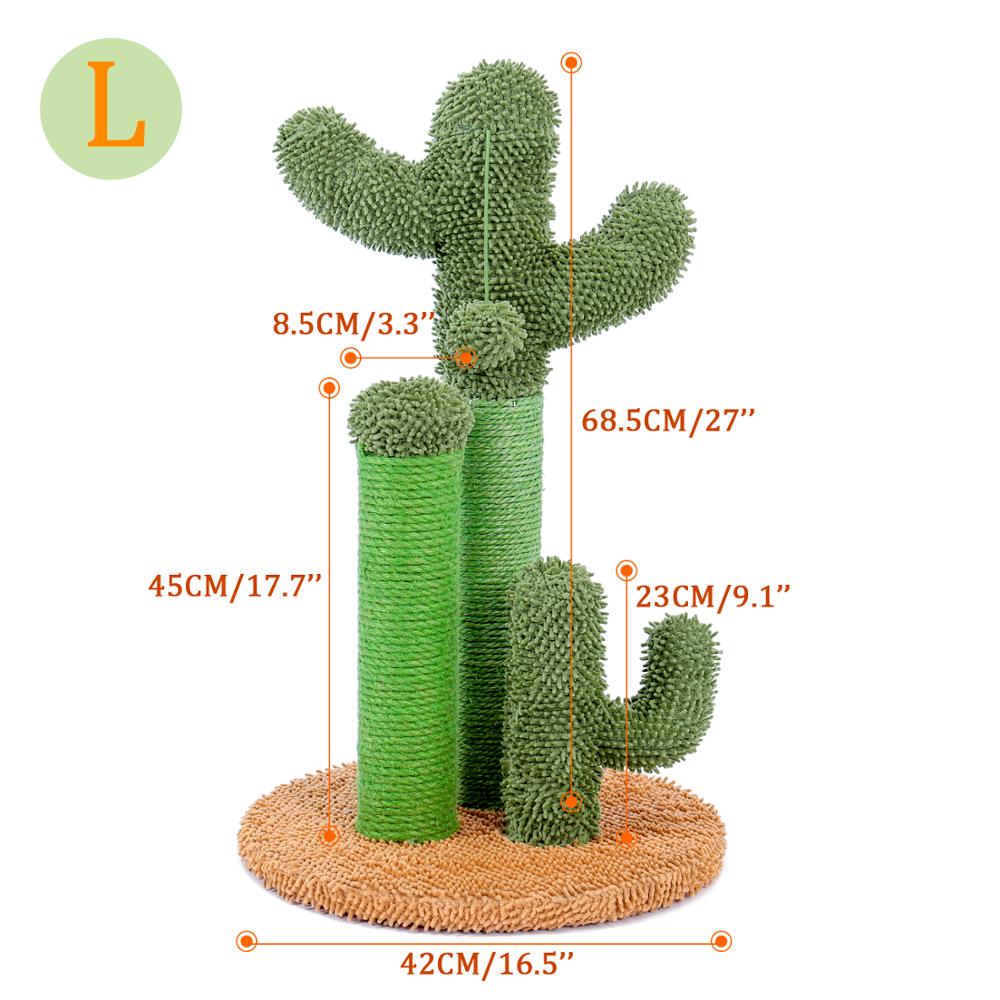 Cute Cactus Cat Scratching Post