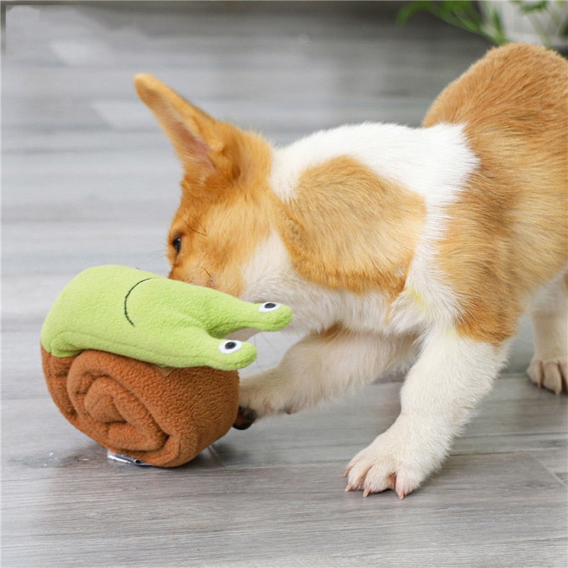 Interactive Dog Puzzle Snails Toys