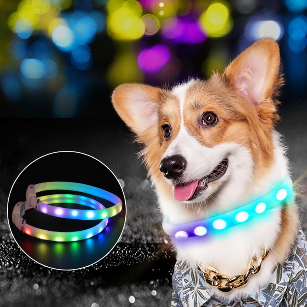 LED Pet Collar Durable Luminous Necklace