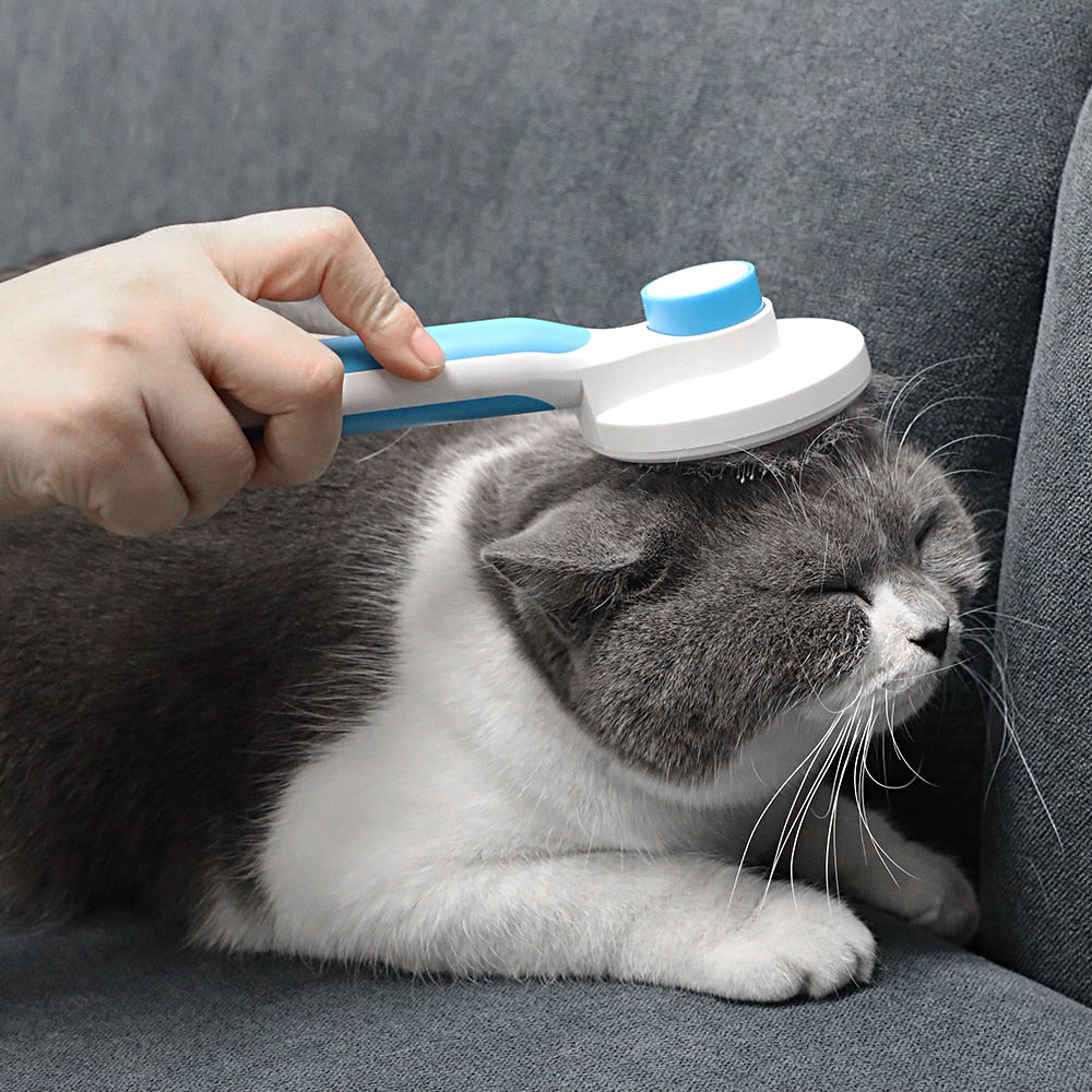 Cat or Dog Soft Brush Self Cleaning