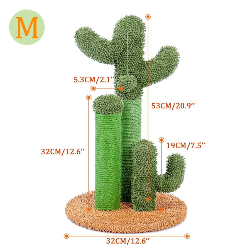 Cute Cactus Cat Scratching Post