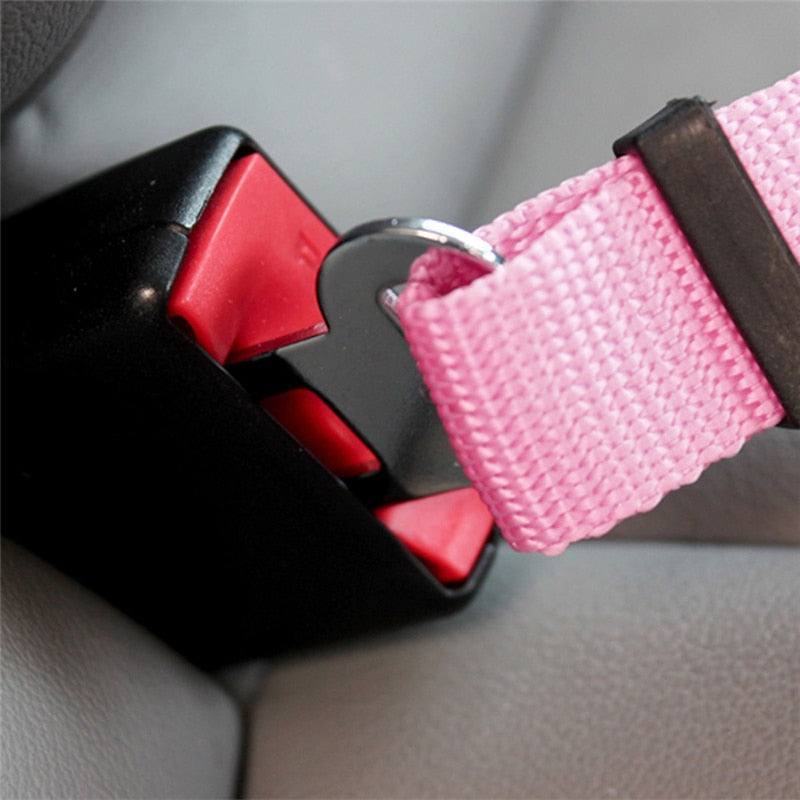 Adjustable Safety Seat Belt Nylon Seat Lead Leash Dog Harness Vehicle Seatbelt