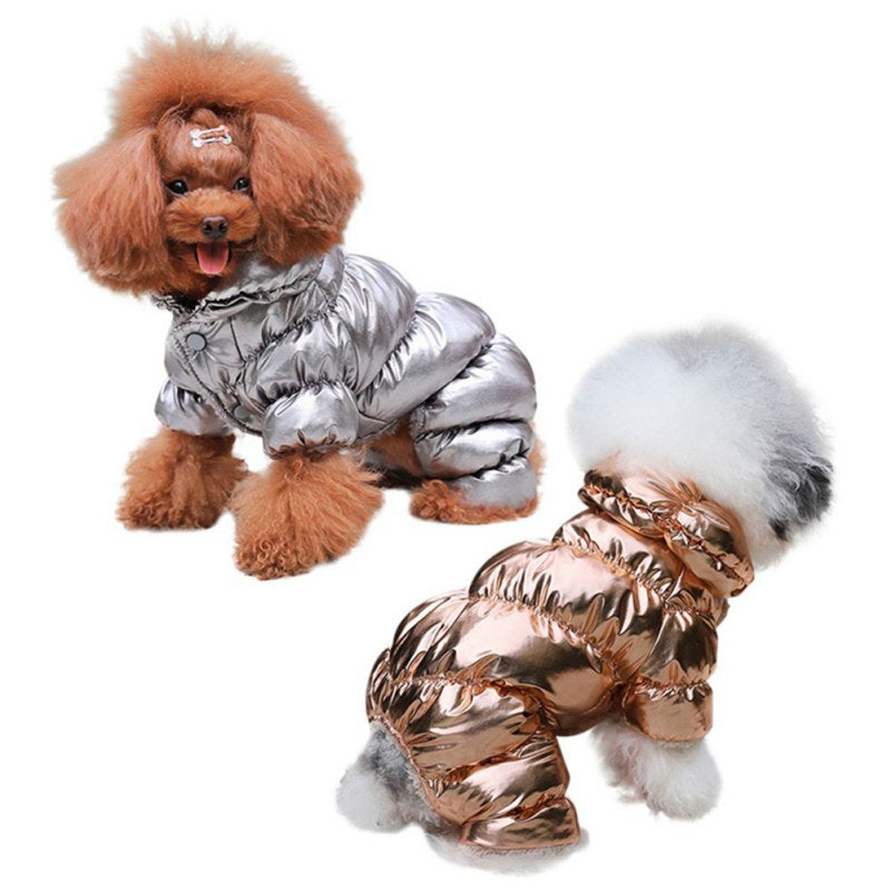 Waterproof Pet Winter Jumpsuits