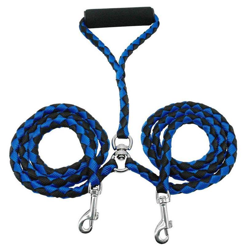 Double Lead Rope Dog Leash