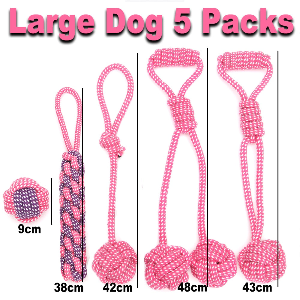 12Pcs Large Dog Toy Sets