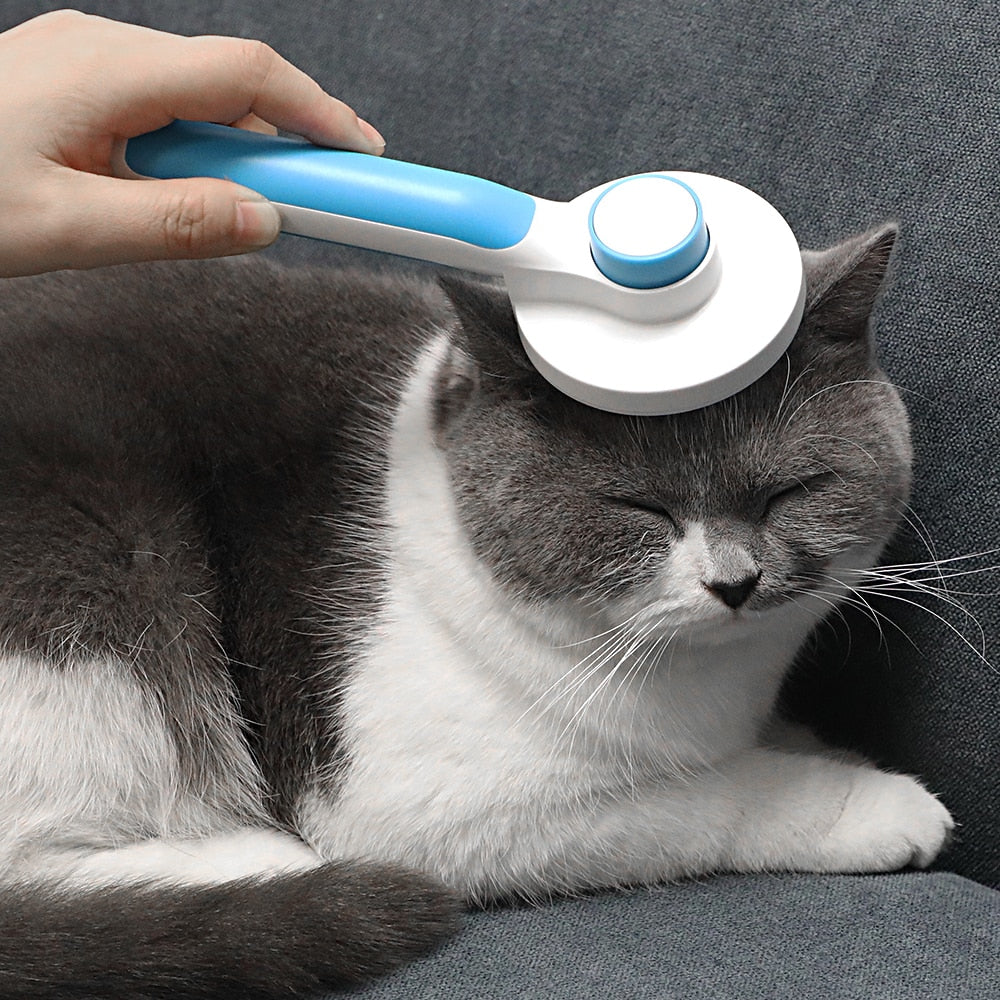 Cat or Dog Soft Brush Self Cleaning