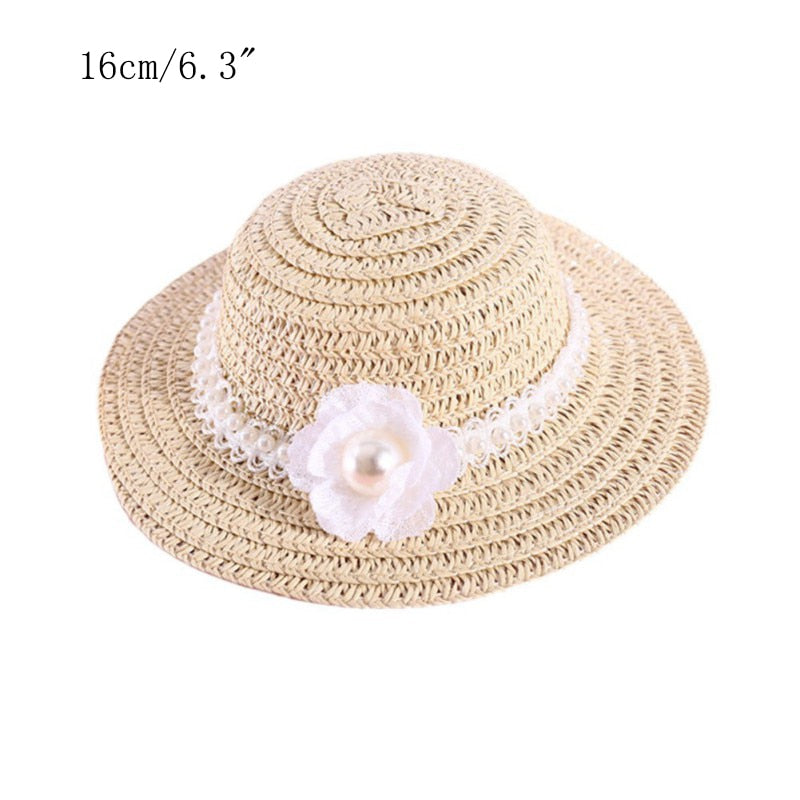 Woven Pet Straw Hat