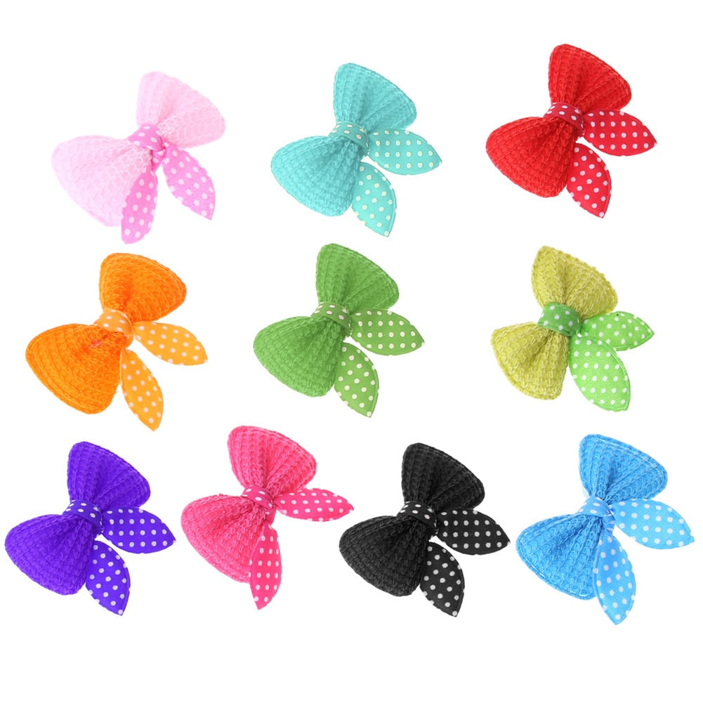 10-30pcs Pet Hairpin Bow