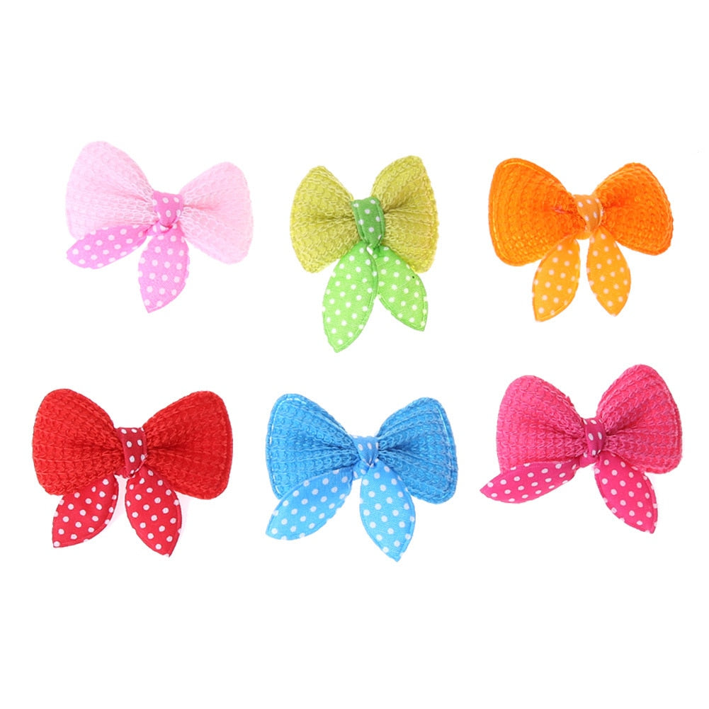 10-30pcs Pet Hairpin Bow