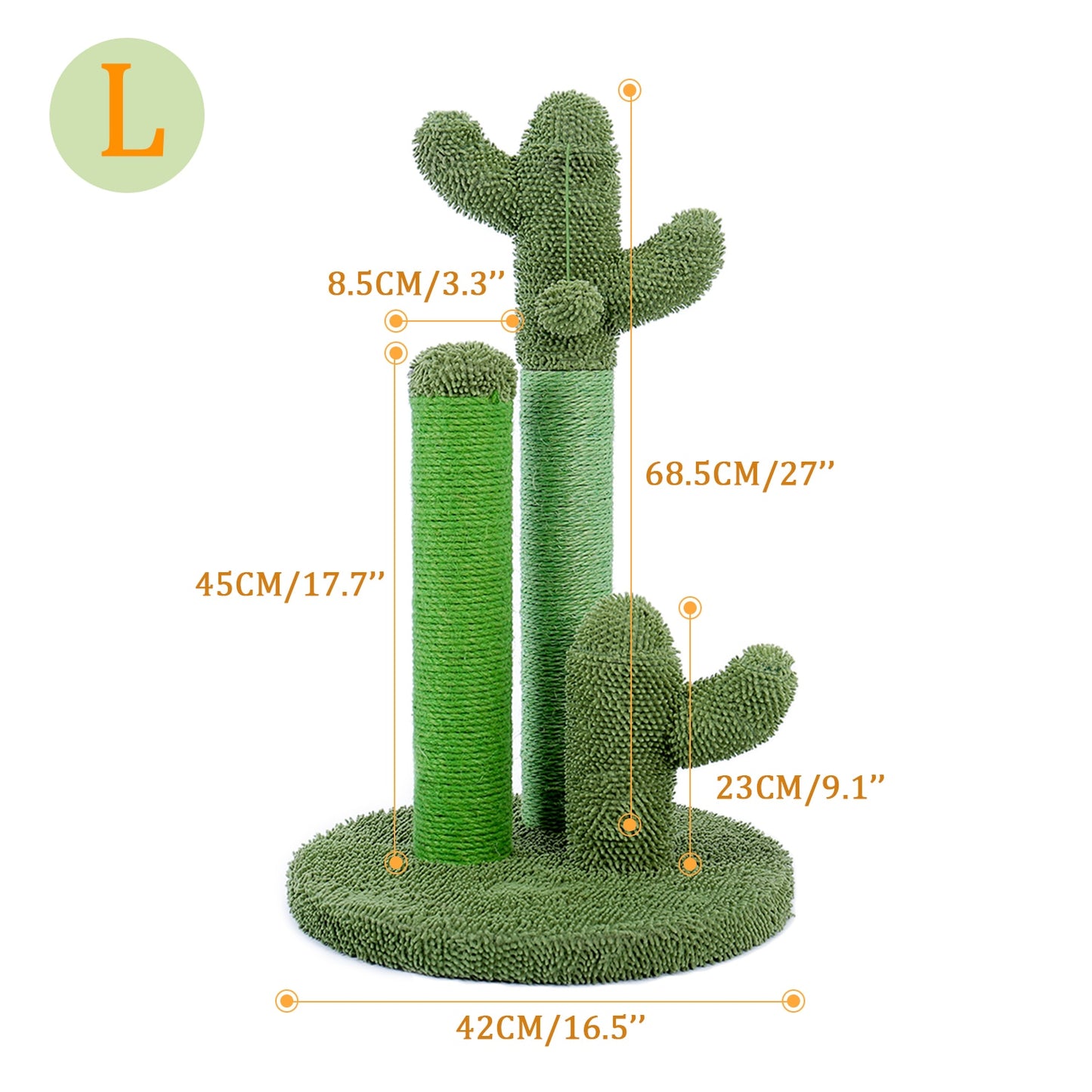 Cute Cactus Cat Scratching Post