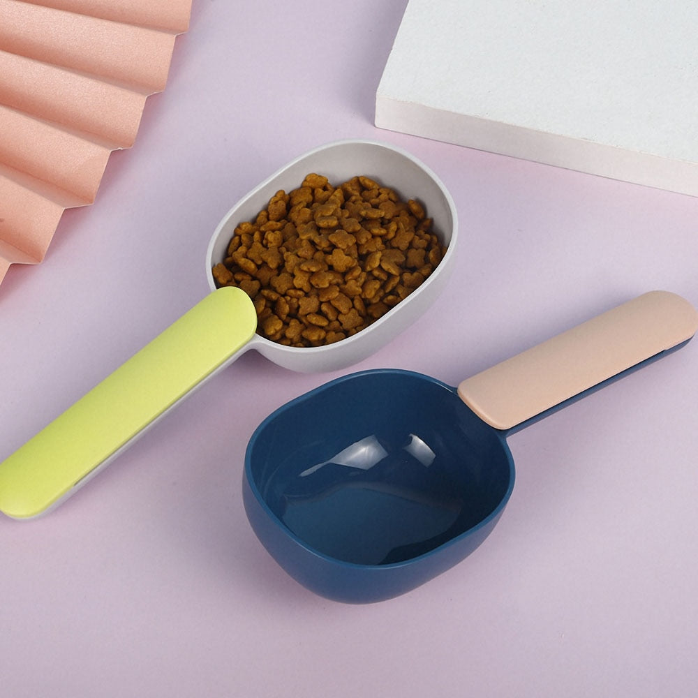 Mutli-function Portable Pet Food Scoop