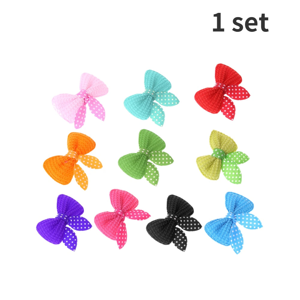 10-30pcs Pet Hairpin Bow