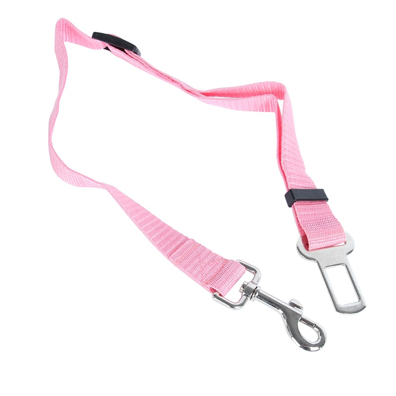 Adjustable Safety Seat Belt Nylon Seat Lead Leash Dog Harness Vehicle Seatbelt