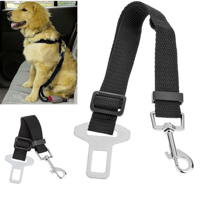 Adjustable Safety Seat Belt Nylon Seat Lead Leash Dog Harness Vehicle Seatbelt